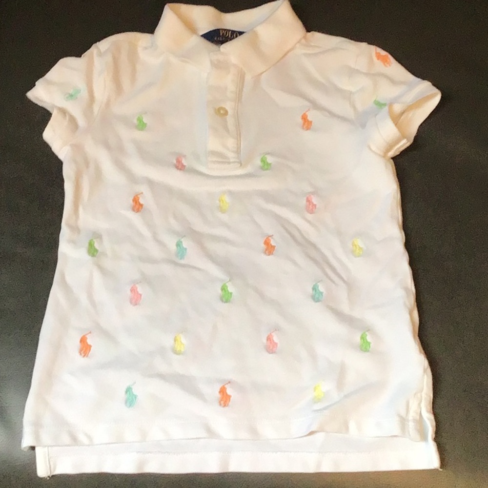 Polo Ralph Lauren girls polo shirt.